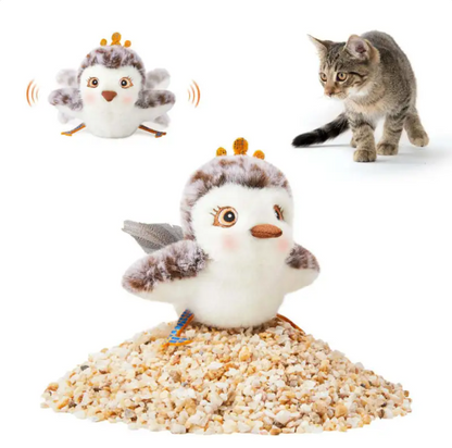 Interactive Flapping Bird Cat Toy