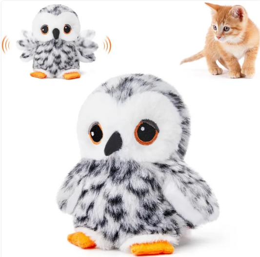 Interactive Flapping Bird Cat Toy