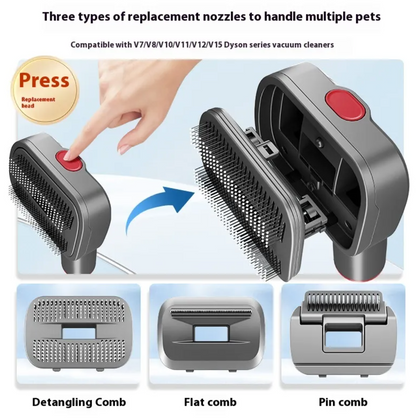 Pet Grooming Shaver & Comb Set