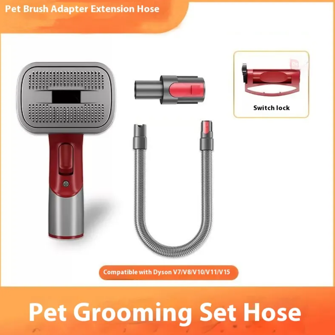 Pet Grooming Shaver & Comb Set