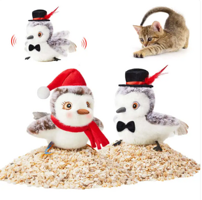 Interactive Flapping Bird Cat Toy